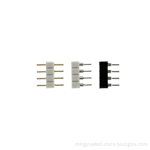 Strip Adapter Pin RGB LED light 10mm Strip Connector